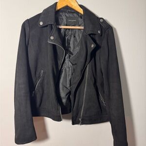 Banana Republic Black Leather Jacket
